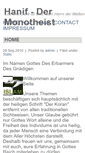 Mobile Screenshot of hanif.de